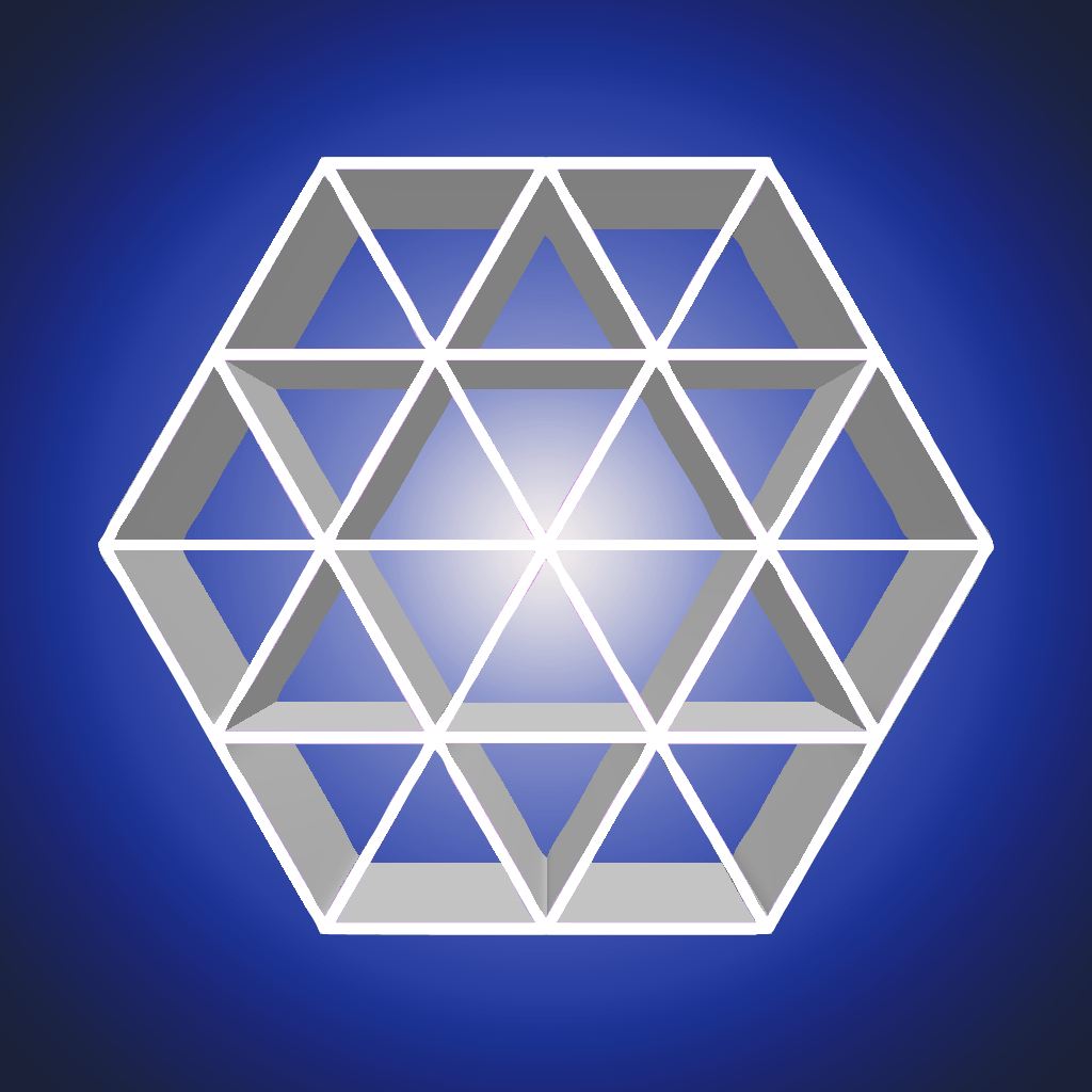 Magic Hexagon (Tri-Hex) app icon
