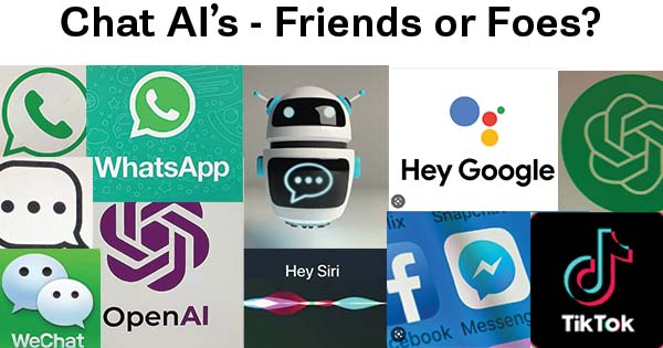 What are Chat AIs - are they Friends or Foes?