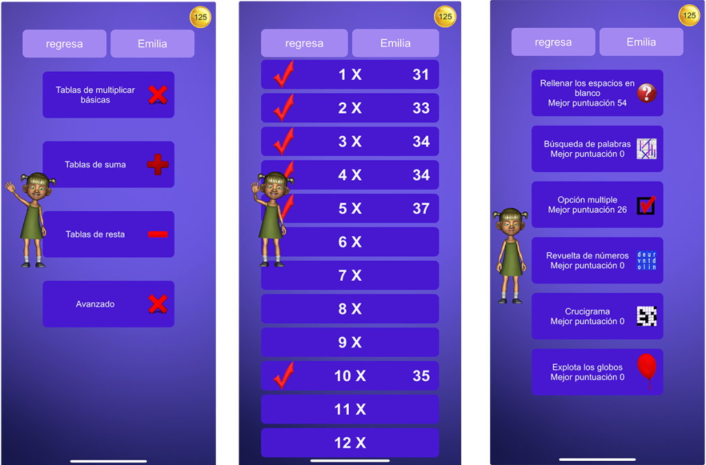 multiplication tests app