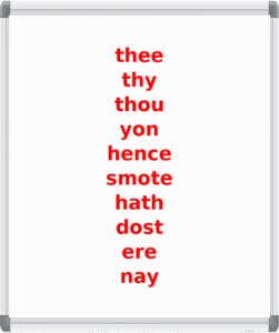 Archaic_Poetic - NYT Spelling