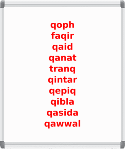 African Spelling Bee Practice