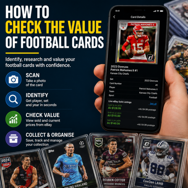 How to Check the Value of Football Cards