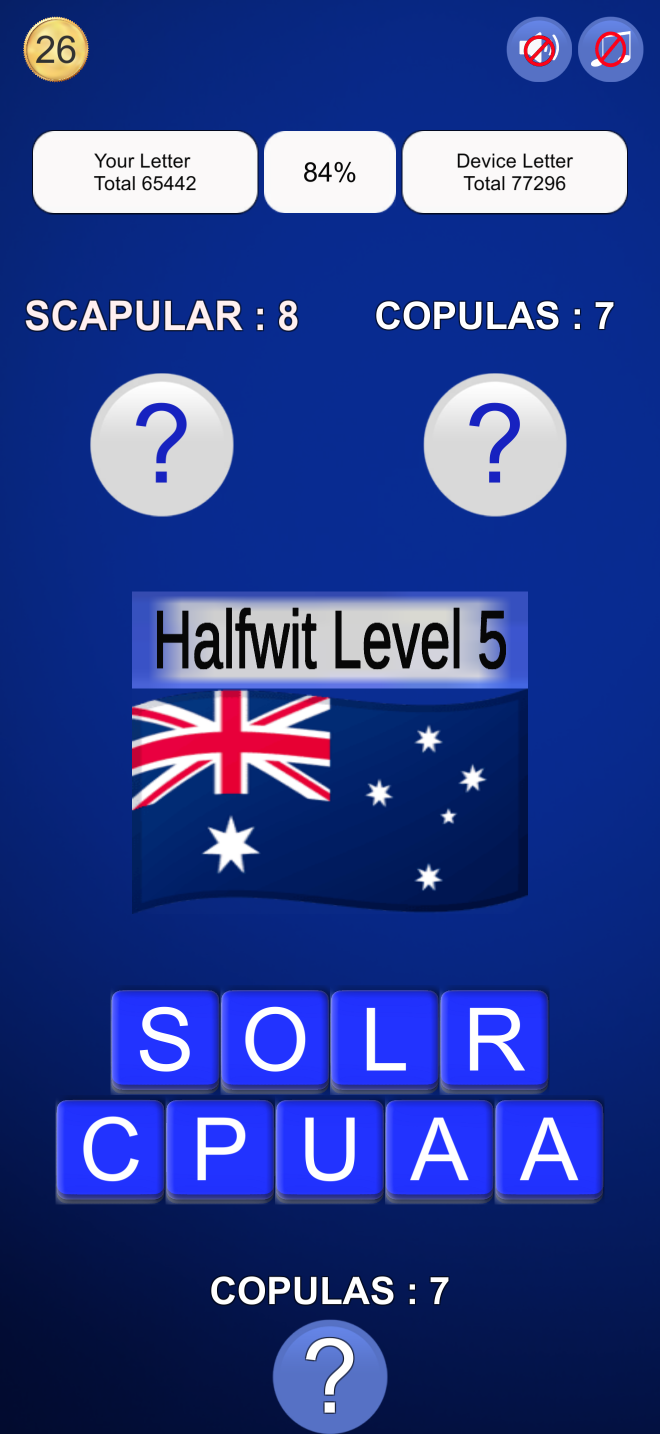 countdown_letters_12Halfwit