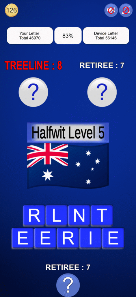 countdown_letters_317Halfwit