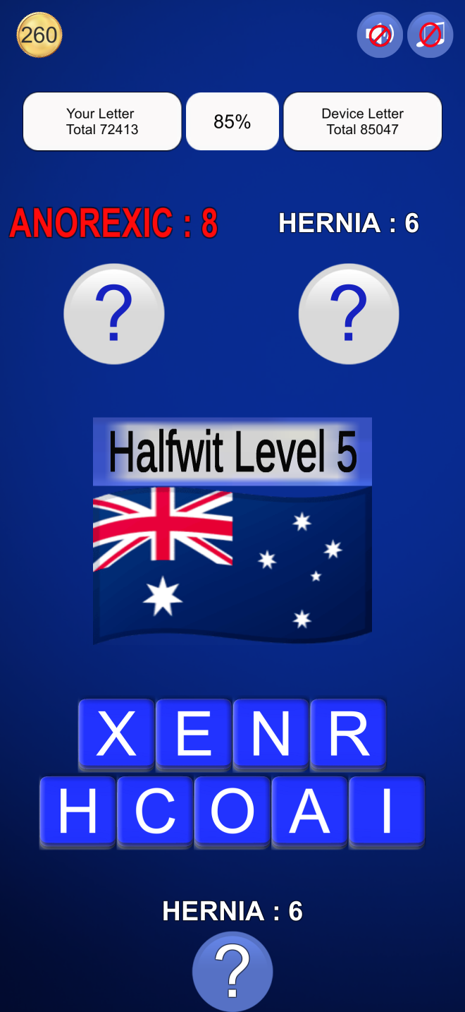 countdown_letters_33Halfwit