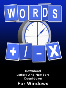 Countdown Game App Letters And Numbers Based On Tv Game