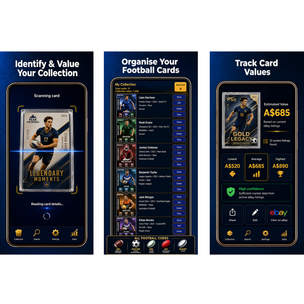 Football Cards Value Scanner