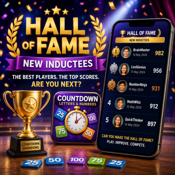 Countdown Hall Of Fame New Inductees